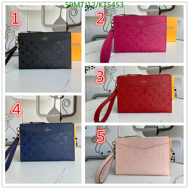 LV Bags-(4A)-Wallet-,Code: KT5453,$: 59USD