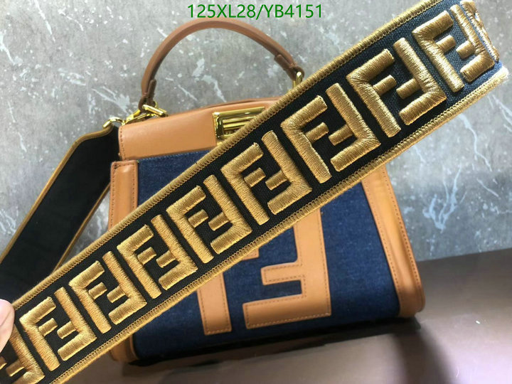 Fendi Bag-(4A)-Peekaboo,Code: YB4151,$: 125USD