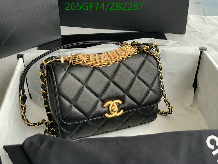 Chanel Bags -(Mirror)-Diagonal-,Code: ZB2287,$: 265USD