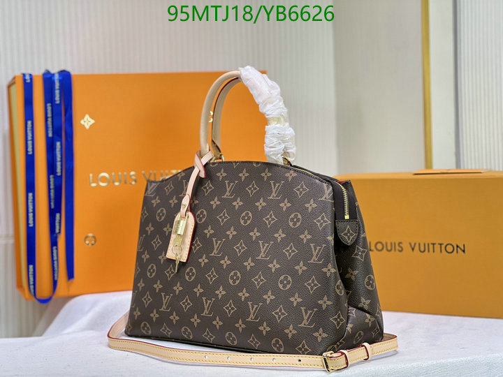 LV Bags-(4A)-Handbag Collection-,Code: YB6626,$: 95USD