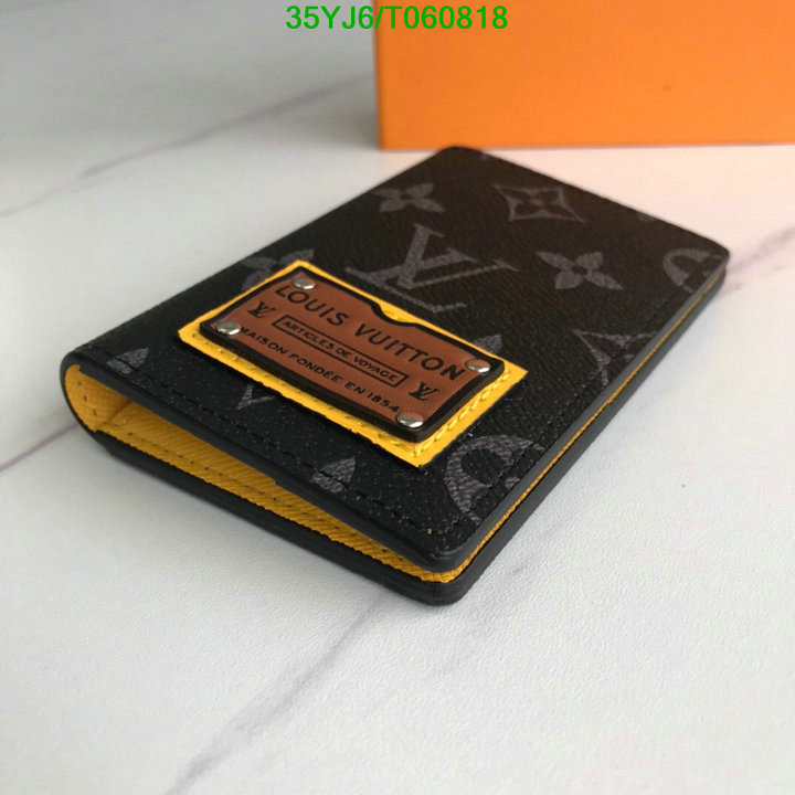 LV Bags-(4A)-Wallet-,Code: T060818,$: 35USD