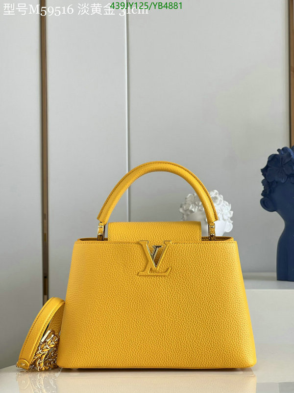 LV Bags-(Mirror)-Handbag-,Code: YB4881,