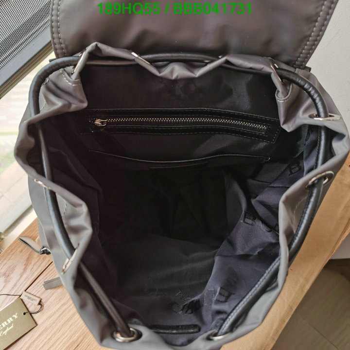 Burberry Bag-(Mirror)-Backpack-,Code: BBB041731,$: 189USD