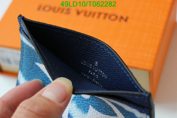 LV Bags-(Mirror)-Wallet-,Code: T062282,$: 49USD