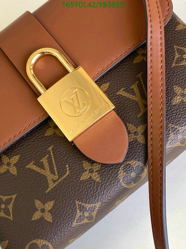 LV Bags-(Mirror)-Handbag-,Code: YB3855,$: 165USD