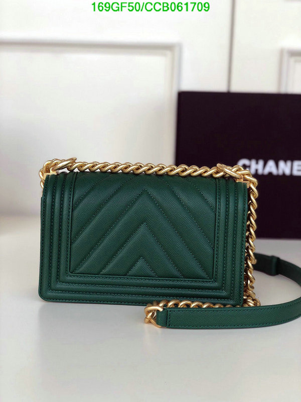 Chanel Bags -(Mirror)-Le Boy,Code: CCB061709,$: 169USD