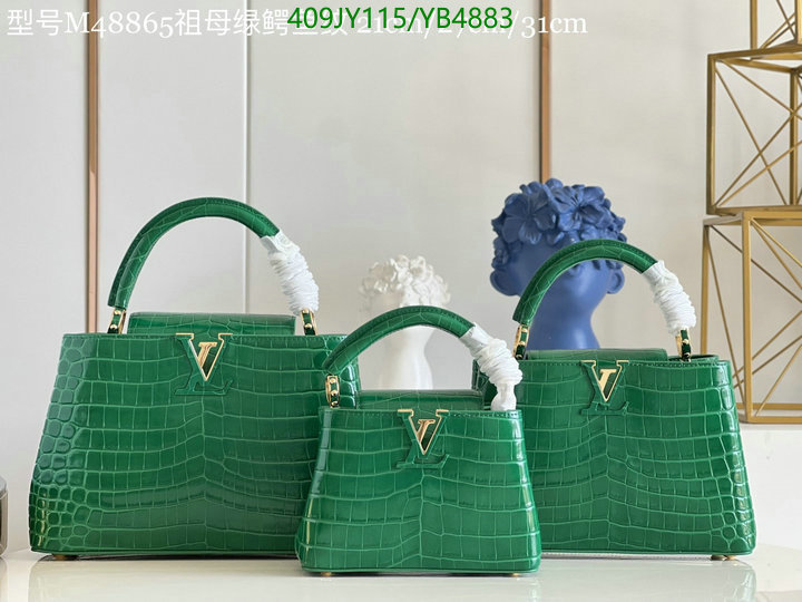 LV Bags-(Mirror)-Handbag-,Code: YB4883,