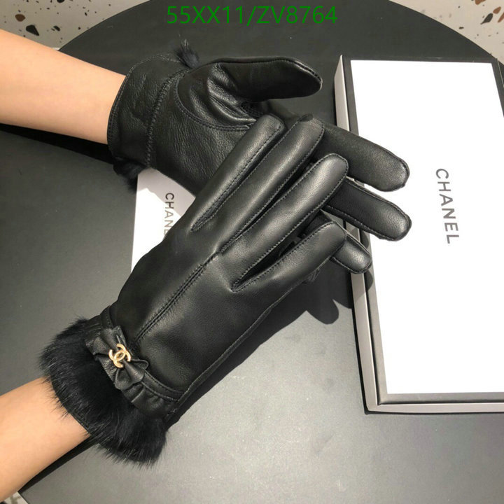 Gloves-Chanel, Code: ZV8764,$: 55USD