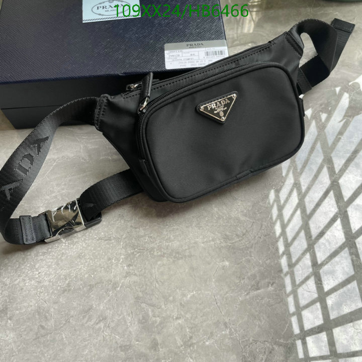 Prada Bag-(Mirror)-Diagonal-,Code: HB6466,$: 109USD