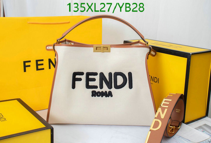 Fendi Bag-(4A)-Handbag-,Code: YB28,$: 135USD