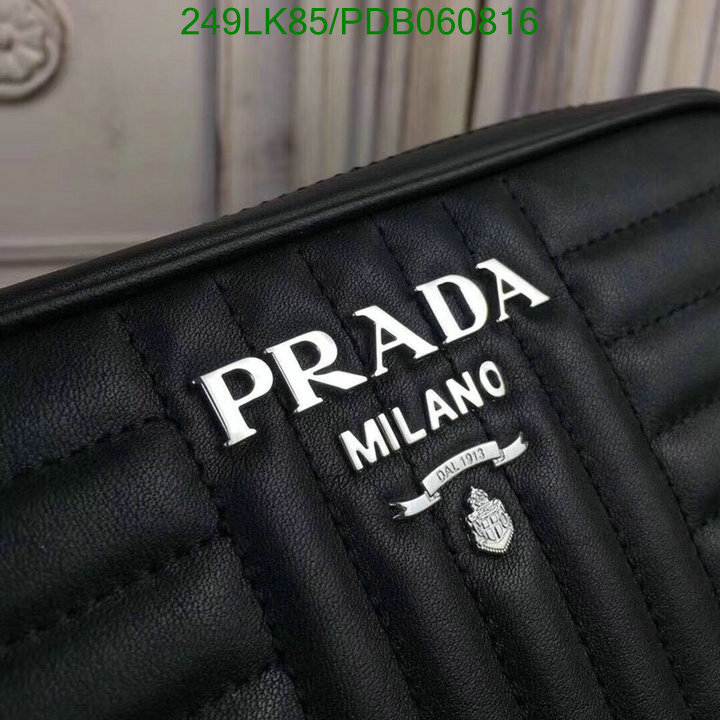 Prada Bag-(Mirror)-Diagonal-,Code: PDB060816,$: 249USD