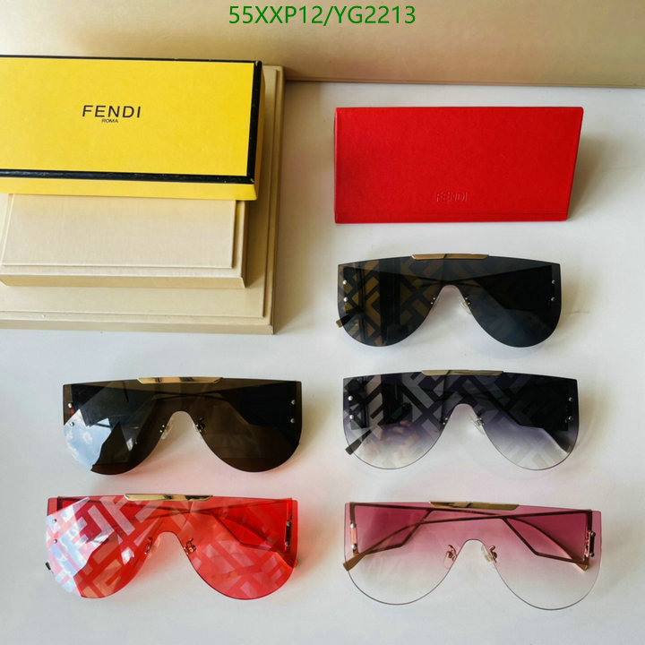 Glasses-Fendi, Code: YG2213,$: 55USD