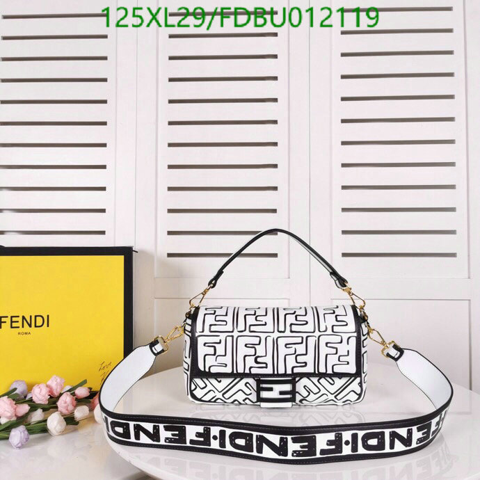 Fendi Bag-(4A)-Baguette-,Code: FDBU012119,$: 125USD