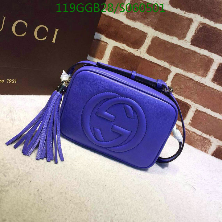 Gucci Bag-(Mirror)-Diagonal-,Code： GGB060501,$: 119USD