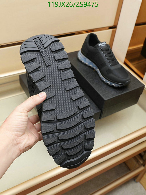 Men shoes-Prada, Code: ZS9475,$: 119USD