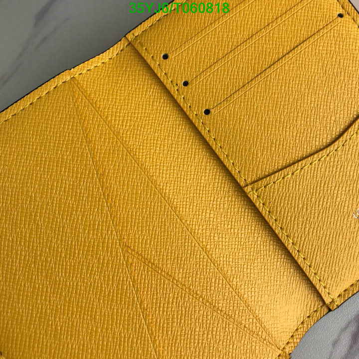 LV Bags-(4A)-Wallet-,Code: T060818,$: 35USD