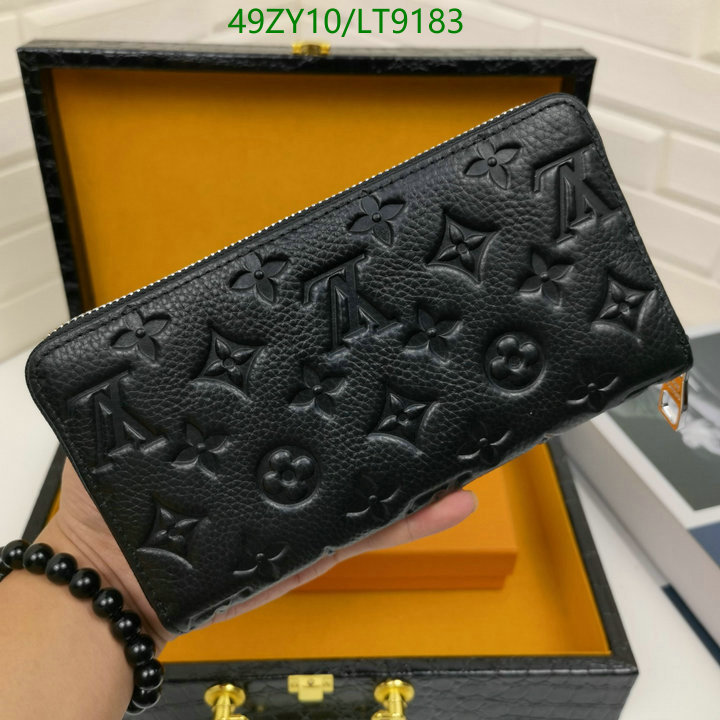 LV Bags-(4A)-Wallet-,Code: LT9183,$: 49USD