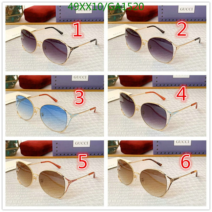 Glasses-Gucci, Code: GA1520,$: 49USD