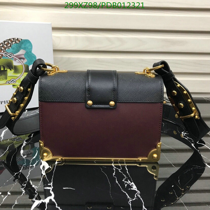 Prada Bag-(Mirror)-Diagonal-,Code: PDB012321,$:299USD