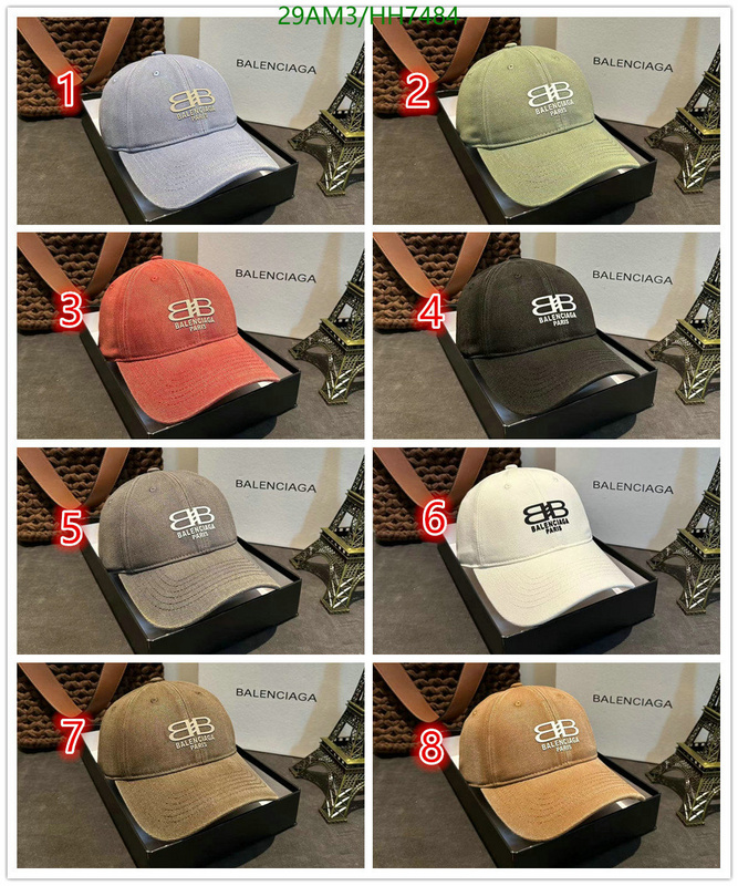 Cap -(Hat)-Balenciaga, Code: HH7484,$: 29USD