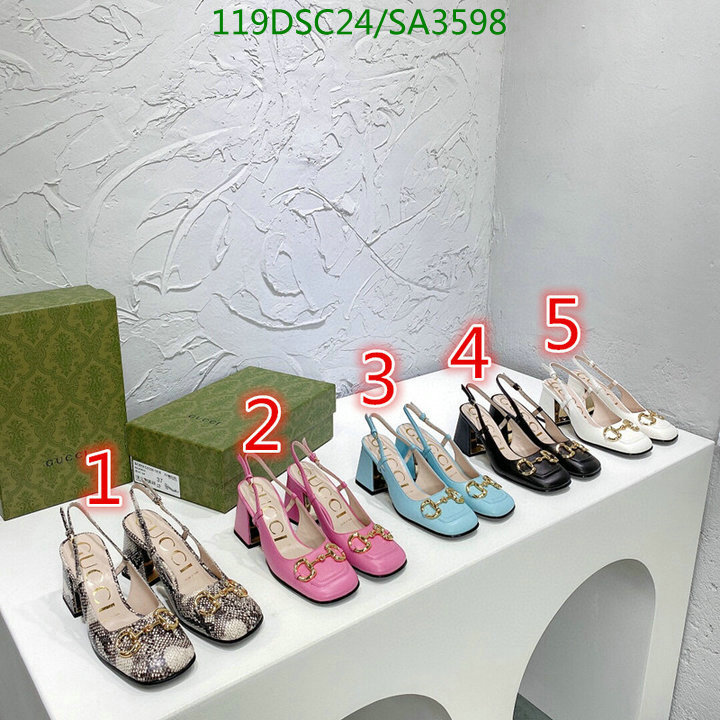 Women Shoes-Gucci, Code: SA3598,$: 119USD