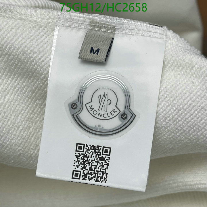 Clothing-Moncler, Code: HC2658,$: 75USD
