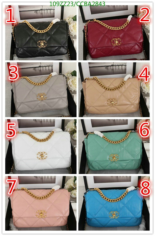 Chanel Bags ( 4A )-Diagonal-,Code: CCBA2843,$: 109USD