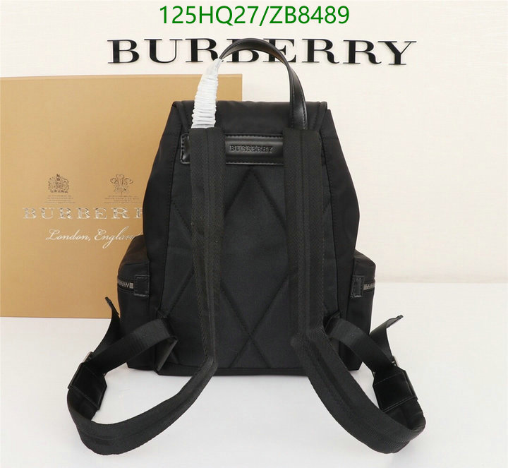 Burberry Bag-(4A)-Backpack-,Code: ZB8489,$: 125USD