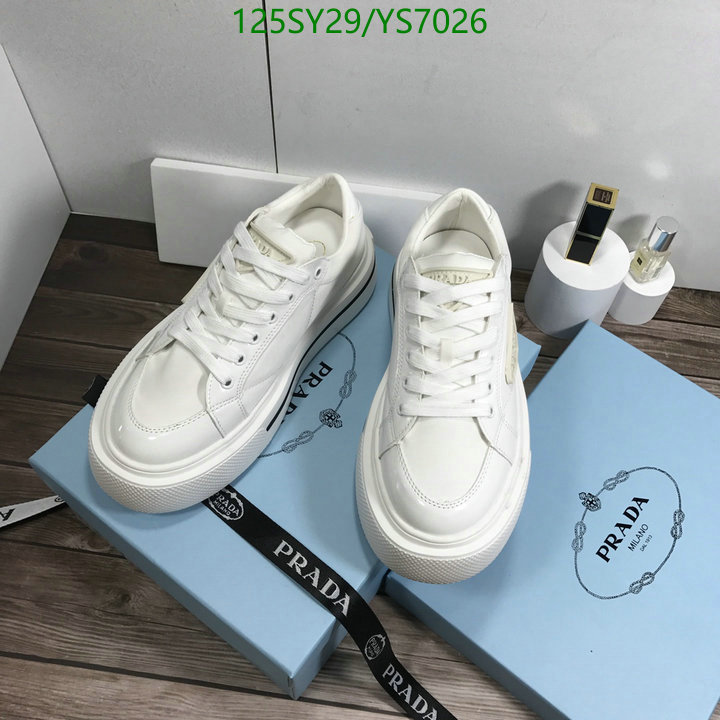 Men shoes-Prada, Code: YS7026,$: 125USD