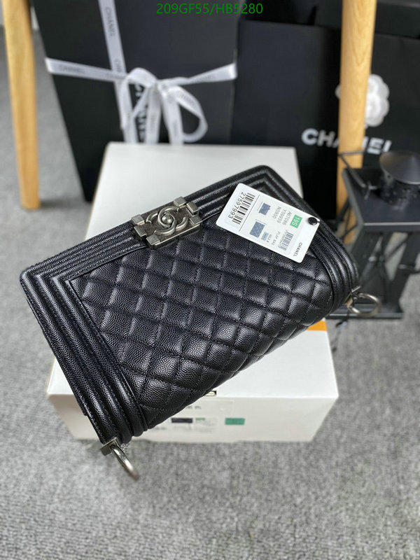 Chanel Bags -(Mirror)-Le Boy,Code: HB5280,$: 209USD