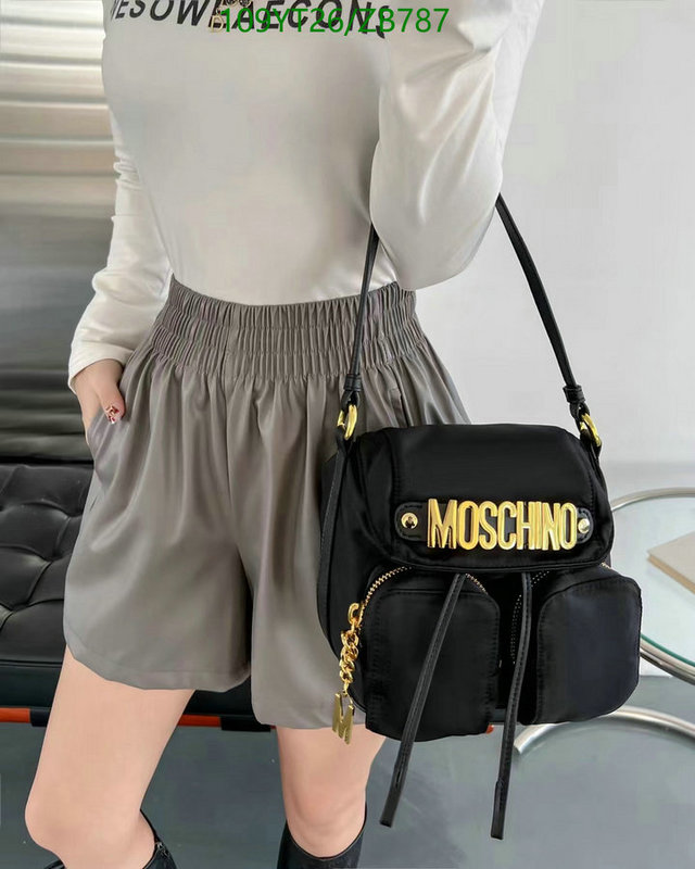 Moschino Bag-(Mirror)-Handbag-,Code: ZB787,$: 109USD