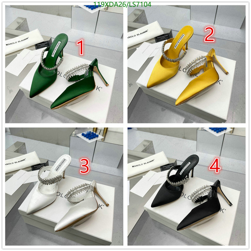 Women Shoes-Manolo Blahnik, Code: LS7104,$: 119USD