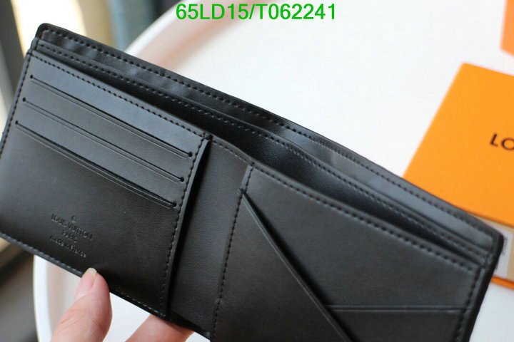 LV Bags-(Mirror)-Wallet-,Code: T062241,$: 65USD