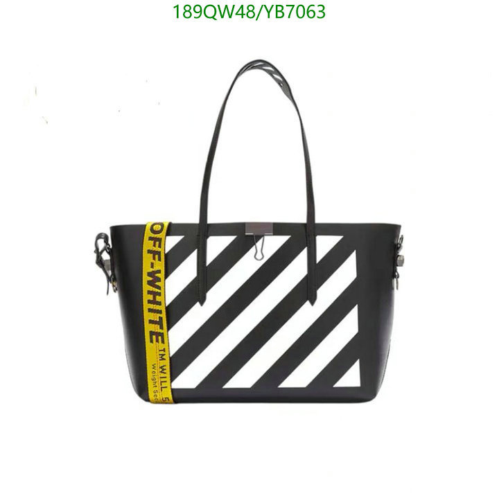 Off-White Bag-(Mirror)-Handbag-,Code: YB7063,$: 189USD