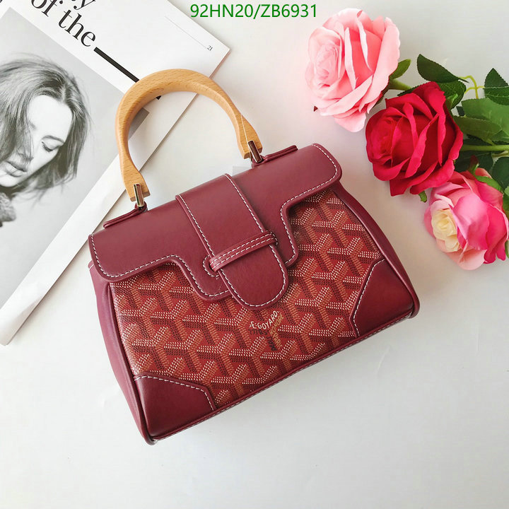 Goyard Bag-(4A)-Handbag-,Code: ZB6931,$: 92USD