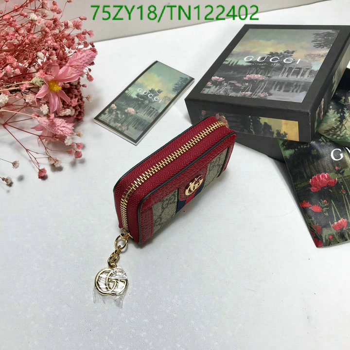 Gucci Bag-(Mirror)-Wallet-,Code: TN122402,$: 75USD