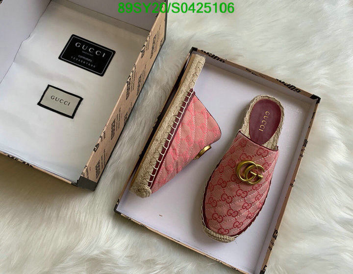 Women Shoes-Gucci, Code: S0425106,$: 89USD