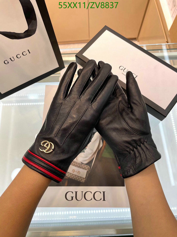 Gloves-Gucci, Code: ZV8837,$: 55USD