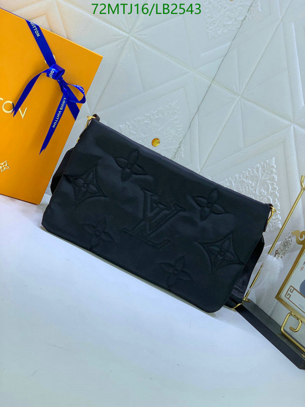 LV Bags-(4A)-New Wave Multi-Pochette-,Code: LB2543,$: 72USD