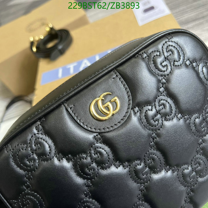 Gucci Bag-(Mirror)-Diagonal-,Code: ZB3893,$: 229USD