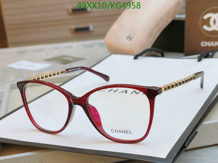 Glasses-Chanel,Code: KG4958,$: 49USD