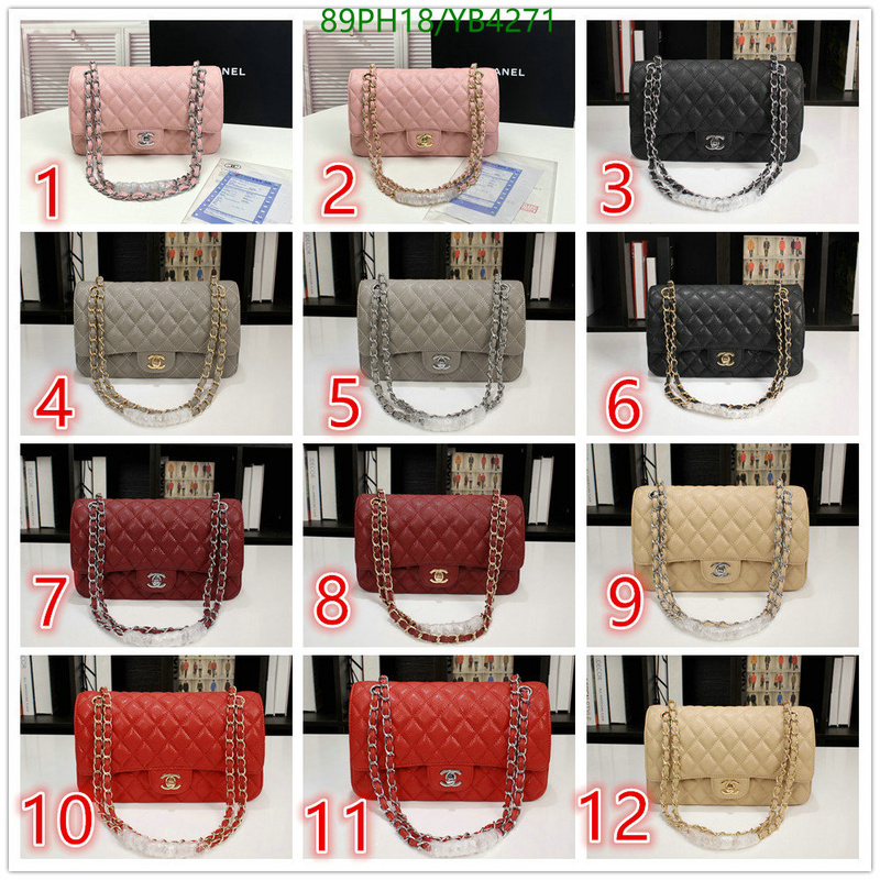 Chanel Bags ( 4A )-Diagonal-,Code: YB4271,$: 89USD