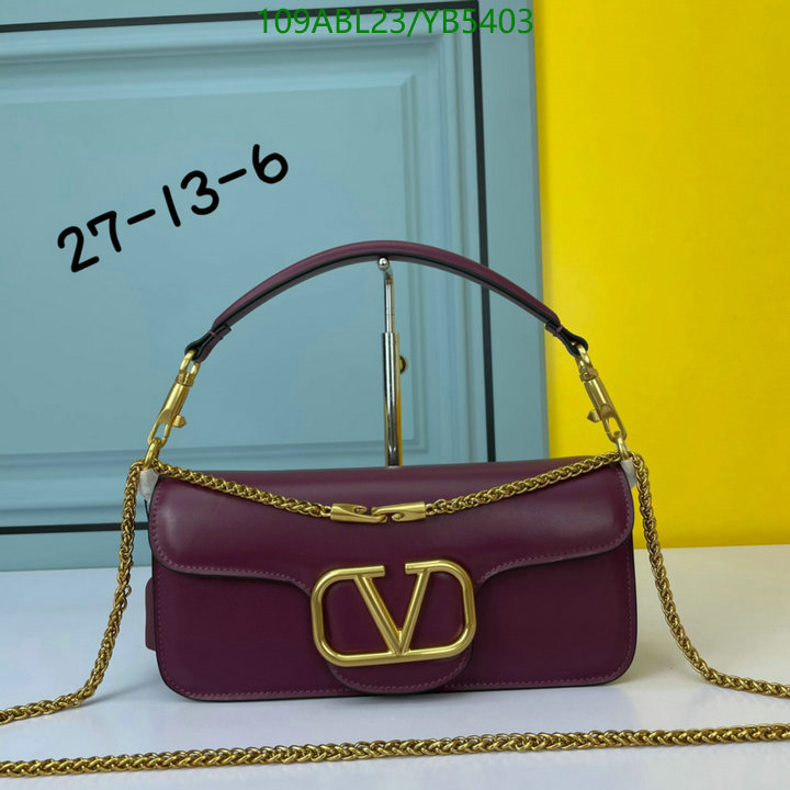 Valentino Bag-(4A)-LOC-V Logo ,Code: YB5403,$: 109USD