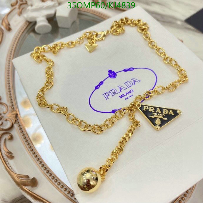 Jewelry-Prada, Code: KJ4839,$: 35USD