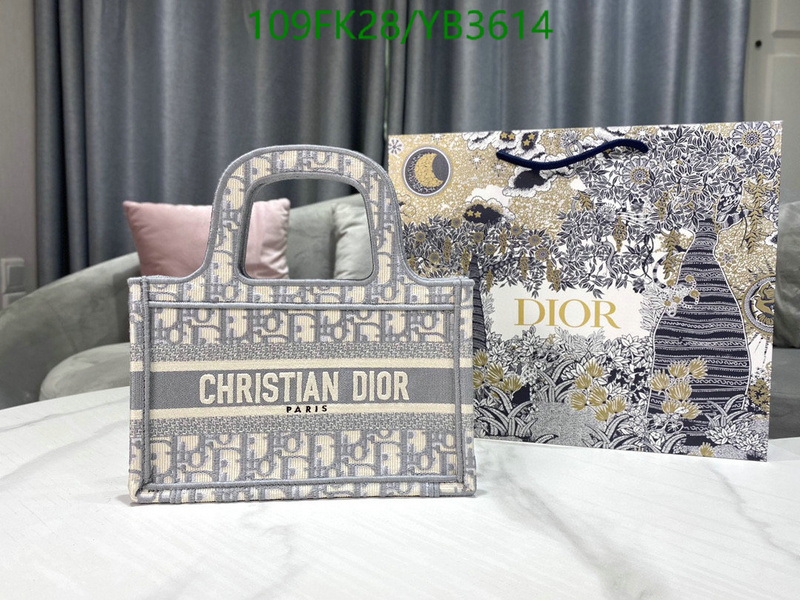 Dior Bags -(Mirror)-Book Tote-,Code: YB3614,$: 109USD