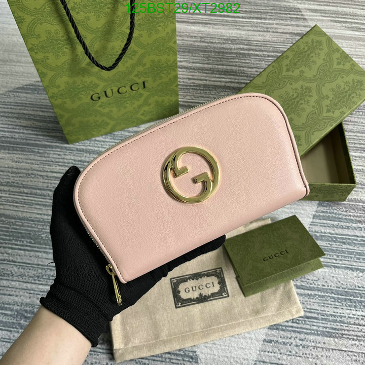 Gucci Bag-(Mirror)-Wallet-,Code: XT2982,$: 125USD