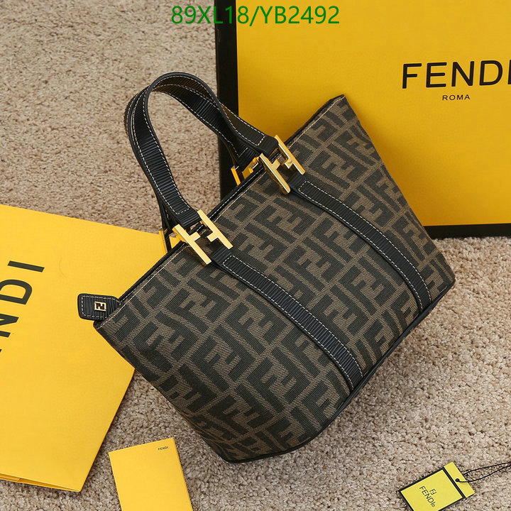 Fendi Bag-(4A)-Handbag-,Code: YB2492,$: 89USD