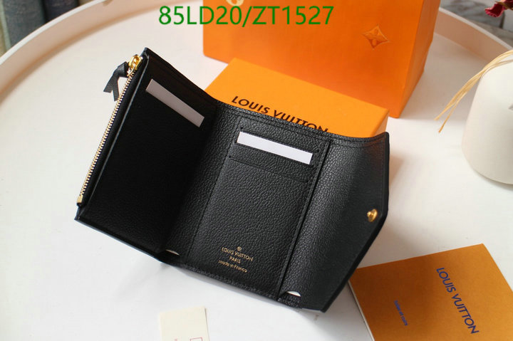 LV Bags-(Mirror)-Wallet-,Code: ZT1527,$: 85USD