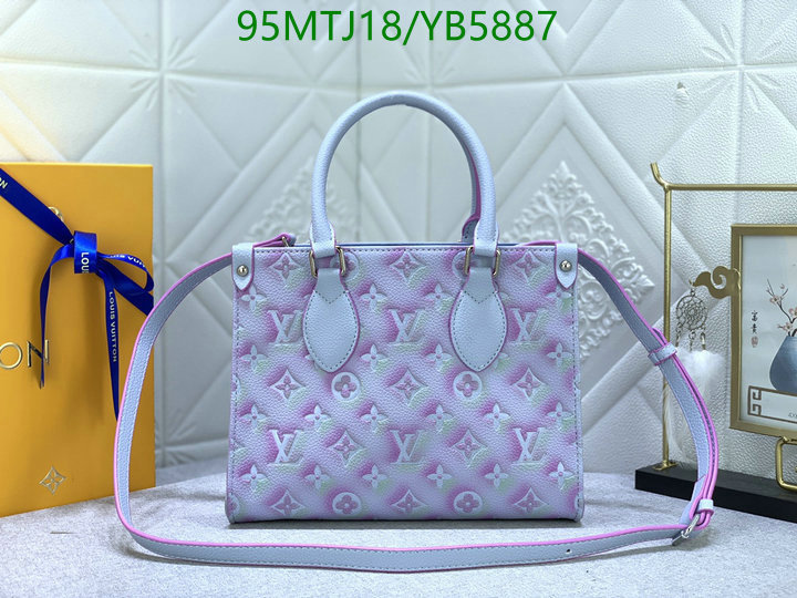 LV Bags-(4A)-Handbag Collection-,Code: YB5887,$: 95USD