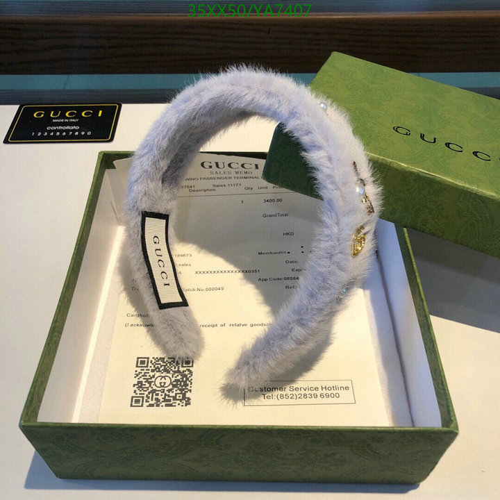 Headband-Gucci, Code: YA7407,$: 35USD